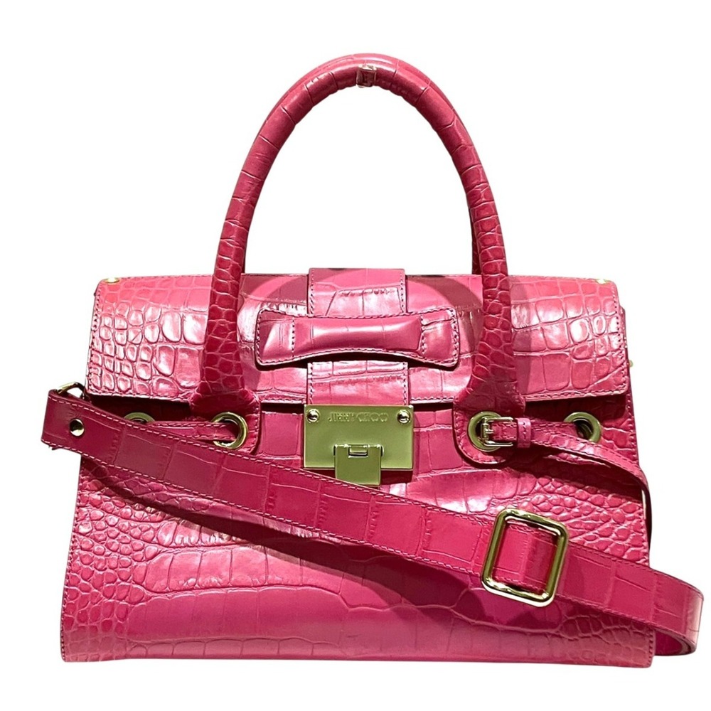 Jimmy Choo Rosalie Leather Handbag